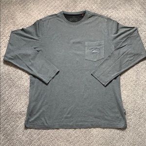 Tommy Bahama Long Sleeve Crewneck Pocket Tee